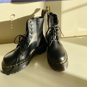 Dr. Martens Jadon Lace-Up Boots Black
